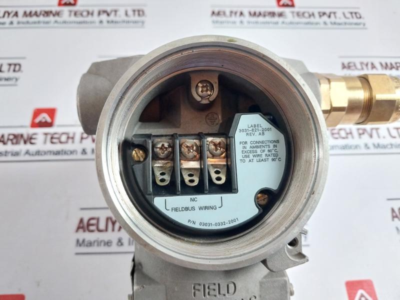 Rosemount 3051 In-line Fieldbus Pressure Transmitter Cd3522A1Ks1Mi617P1Q4