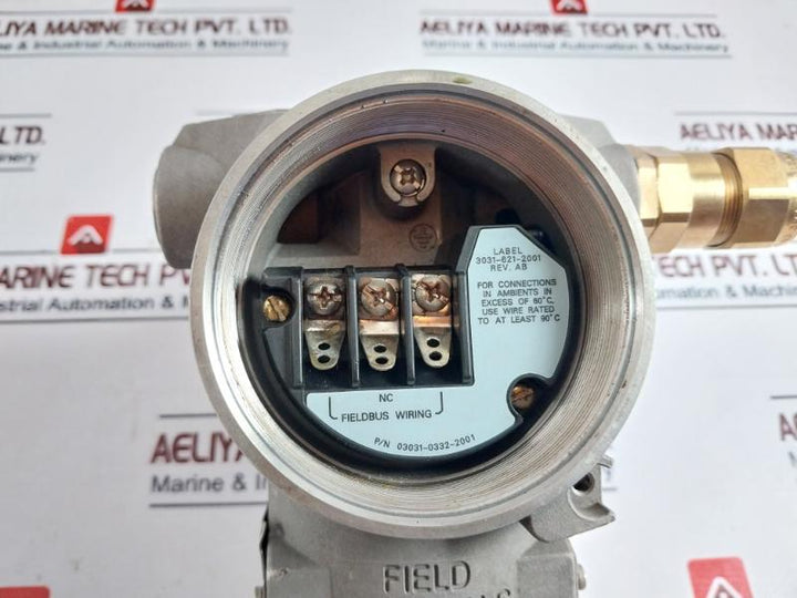 Rosemount 3051 In-line Fieldbus Pressure Transmitter Cd3522A1Ks1Mi617P1Q4