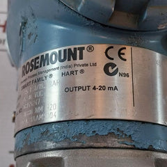 Rosemount 3051 L3Aa0Ac21Aam5I1Q4 Smart Family Hart Pressure Transmitter 4-20 Ma