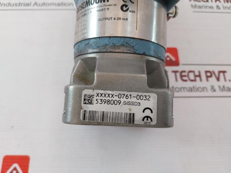 Rosemount 3051 L3Aa0Ac21Aam5I1Q4 Smart Family Hart Pressure Transmitter 4-20 Ma