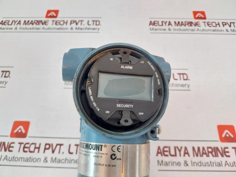 Rosemount 3051 L3Aa0Ac21Aam5I1Q4 Smart Family Hart Pressure Transmitter 4-20 Ma