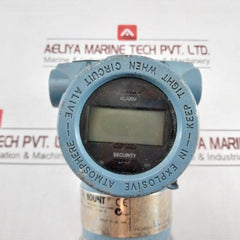 Rosemount 3051 L3Aa0Fd21Aam5K5 Pressure Transmitter 10.5-55 Vdc 0 To 10000 Mm H2O Rev.Aa