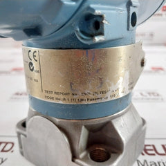 Rosemount 3051 L3Aa0Fd21Aam5K5 Pressure Transmitter 10.5-55 Vdc 0 To 10000 Mm H2O Rev.Aa