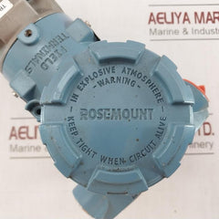 Rosemount 3051 Pressure Transmitter 3051Cg3A22A1Bb4I1L4 Bas97Atex1089X Yfkv37A