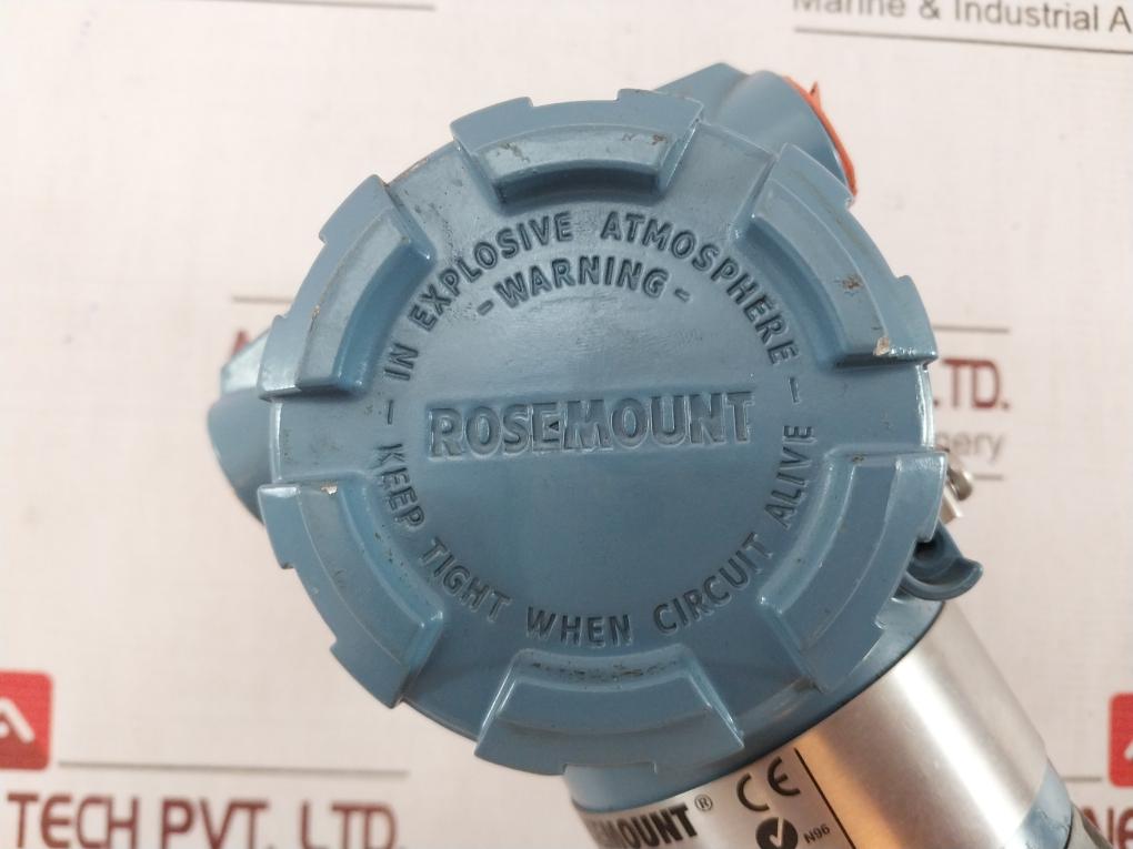 Rosemount 3051 Pressure Transmitter 3051Cg3A22A1Bb4I1L4 Bas97Atex1089X Yfkv37A