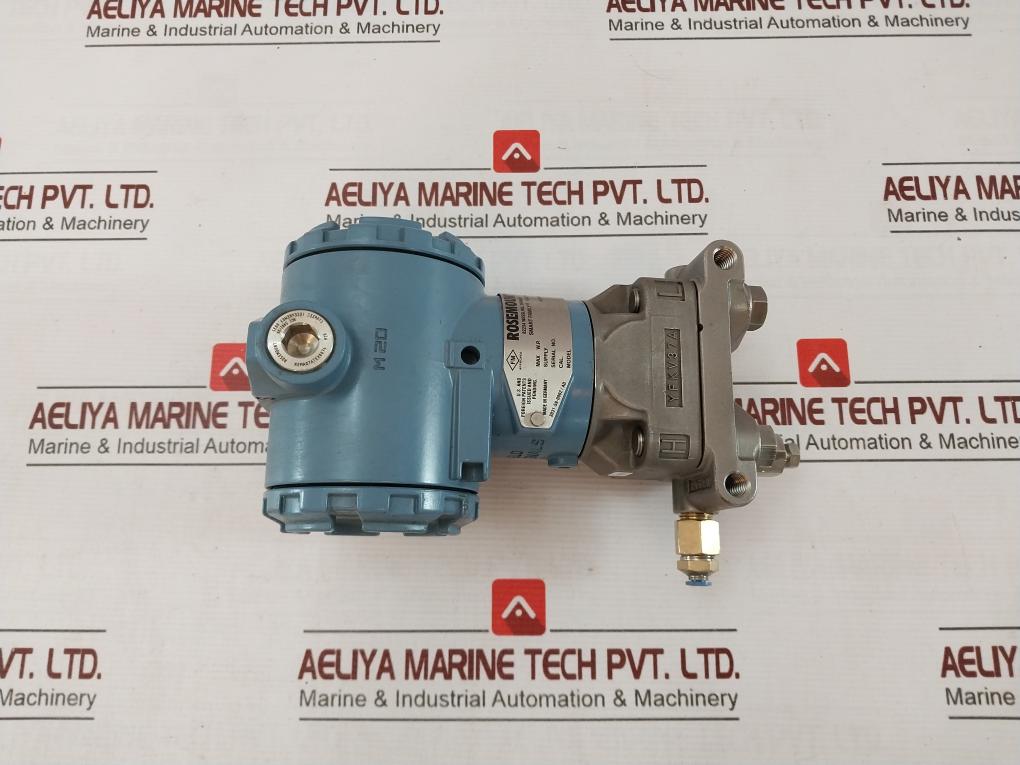 Rosemount 3051 Pressure Transmitter 3051Cg3A22A1Bb4I1L4 Bas97Atex1089X Yfkv37A