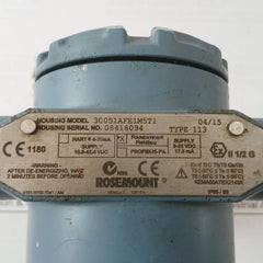 Rosemount 3051S1Cg3A2G11F1Ae1M5Q4T1 Pressure Transmitter 300S1Afe1M5T1 8-32Vdc