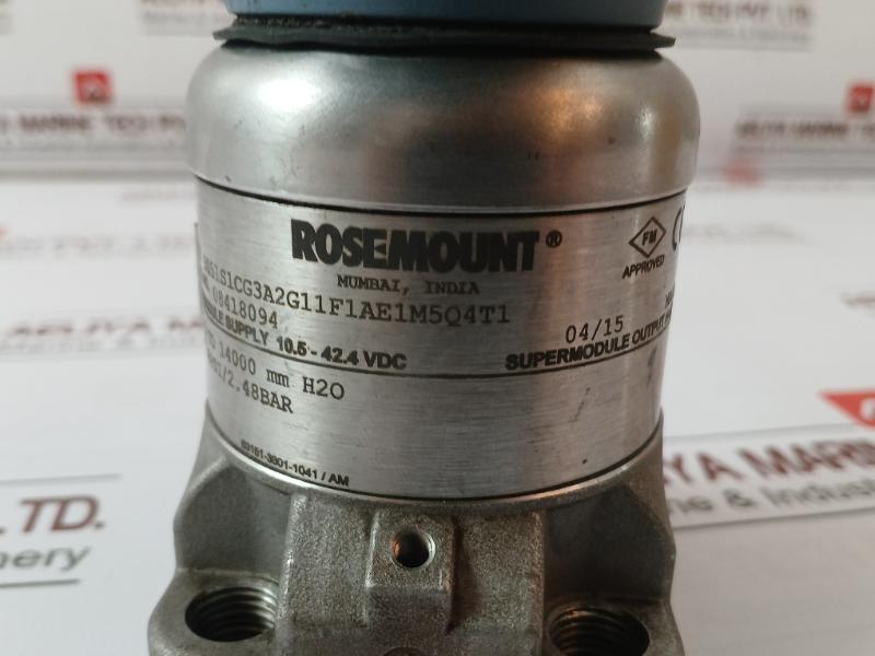 Rosemount 3051S1Cg3A2G11F1Ae1M5Q4T1 Pressure Transmitter 300S1Afe1M5T1 8-32Vdc