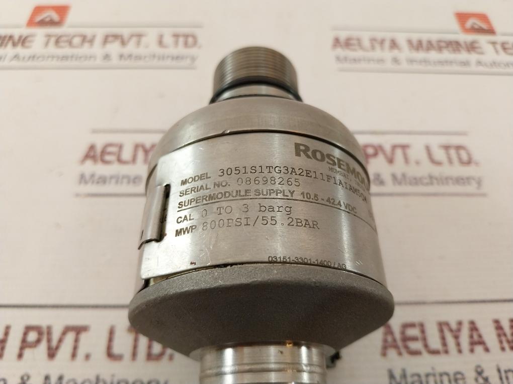 Rosemount 3051S1Tg3A2E11F1Aiam5Q4 Mounting Part Of Pressure Transmitter