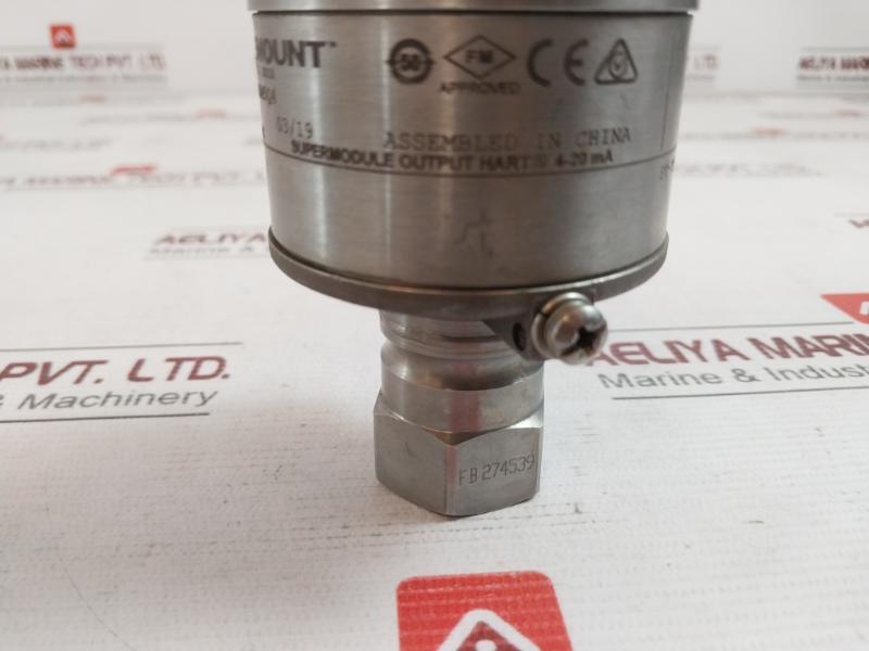 Rosemount 3051S1Tg3A2E11F1Aiam5Q4 Mounting Part Of Pressure Transmitter