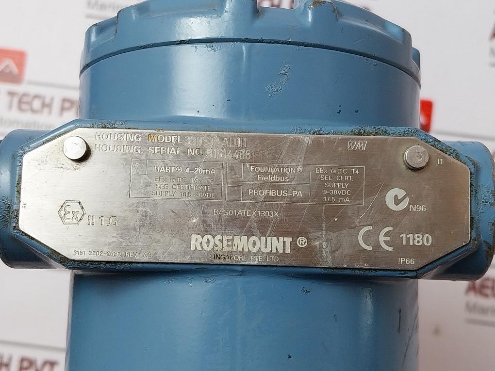 Rosemount 3051S2Cd4A2F12A1Ab1D1I1Q4M5 Pressure Transmitter