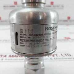 Rosemount 3051S2Ta1A2E11A1Ad1E1M5P1Q4 Pressure Transmitter 10.5-42.4 Vdcrosemount