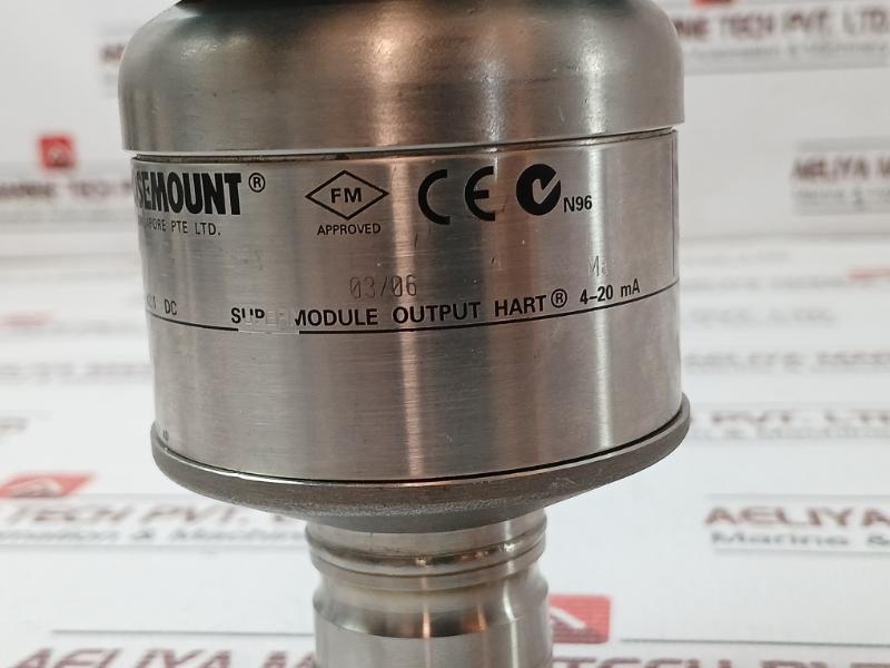 Rosemount 3051S2Tg4A2E11A1Ab4D1E5M5Q4 Hart Pressure Transmitter 4-20 Ma Rev Ad