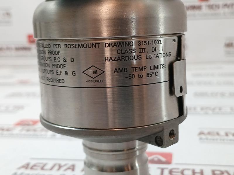 Rosemount 3051S2Tg4A2E11A1Ab4D1E5M5Q4 Hart Pressure Transmitter 4-20 Ma Rev Ad