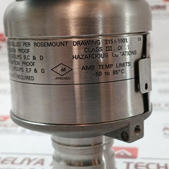 Rosemount 3051S2Tg4A2E11A1Ab4D1E5M5Q4 Hart Pressure Transmitter 4-20 Ma Rev Ad