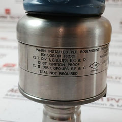 Rosemount 3051S2Tg4A2E11A1Ab4D1E5M5Q4 Hart Pressure Transmitter 4-20 Ma Rev Ad