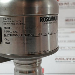 Rosemount 3051S2Tg4A2E11A1Ab4D1E5M5Q4 Hart Pressure Transmitter 4-20 Ma Rev Ad
