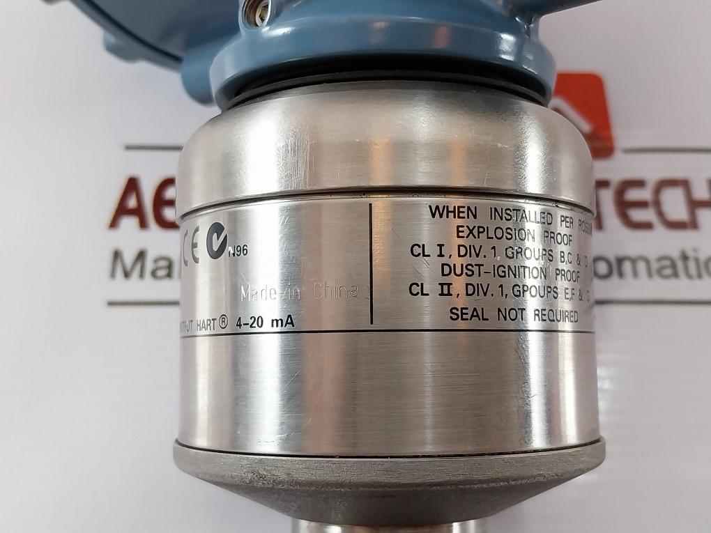 Rosemount 3051S2Tg4A2E11A1Ab4D1E5M5Q4 Pressure Transmitter 300S1Aad1E5M5 4-20 Ma