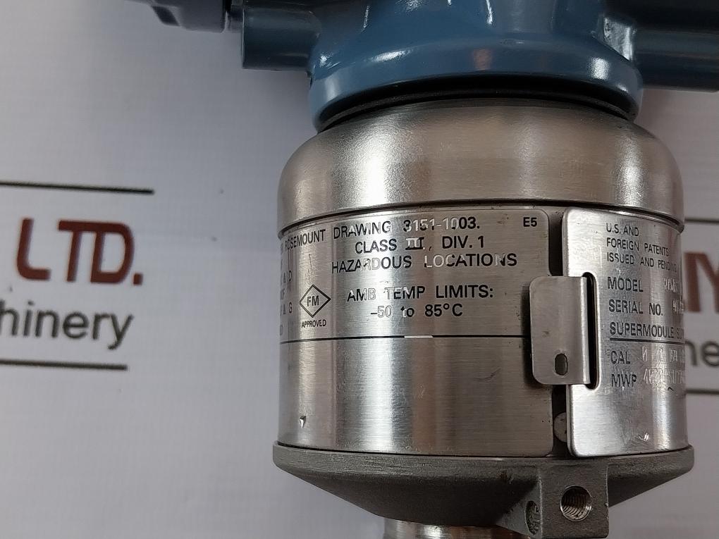 Rosemount 3051S2Tg4A2E11A1Ab4D1E5M5Q4 Pressure Transmitter 300S1Aad1E5M5 4-20 Ma