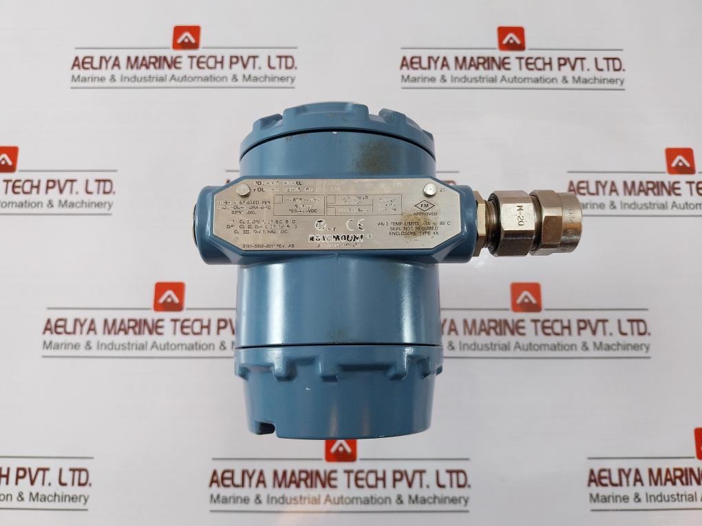 Rosemount 3051S2Tg4A2E11A1Ab4D1E5M5Q4 Pressure Transmitter 300S1Aad1E5M5 4-20 Ma