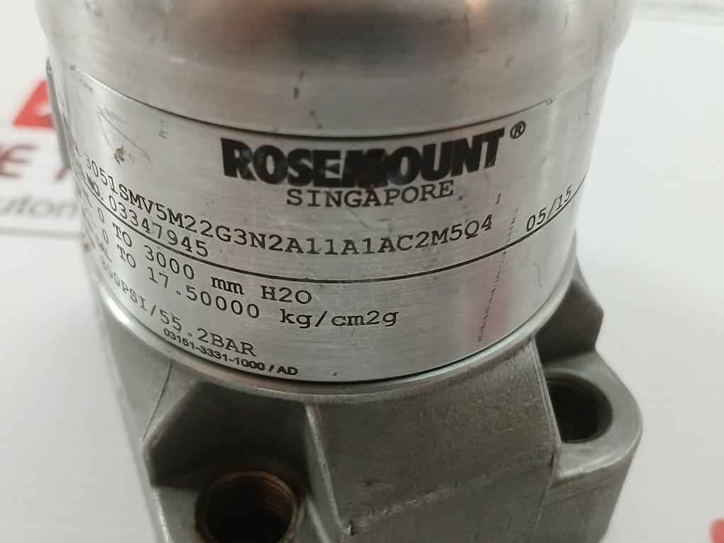 Rosemount 3051Smv5M22G3N2A11A1Ac2M5Q4 Multivariable Transmitter