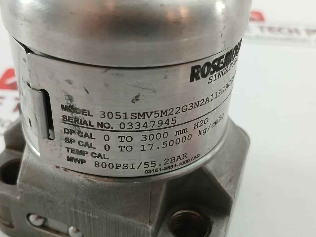 Rosemount 3051Smv5M22G3N2A11A1Ac2M5Q4 Multivariable Transmitter