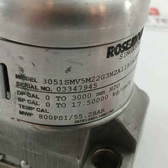 Rosemount 3051Smv5M22G3N2A11A1Ac2M5Q4 Multivariable Transmitter