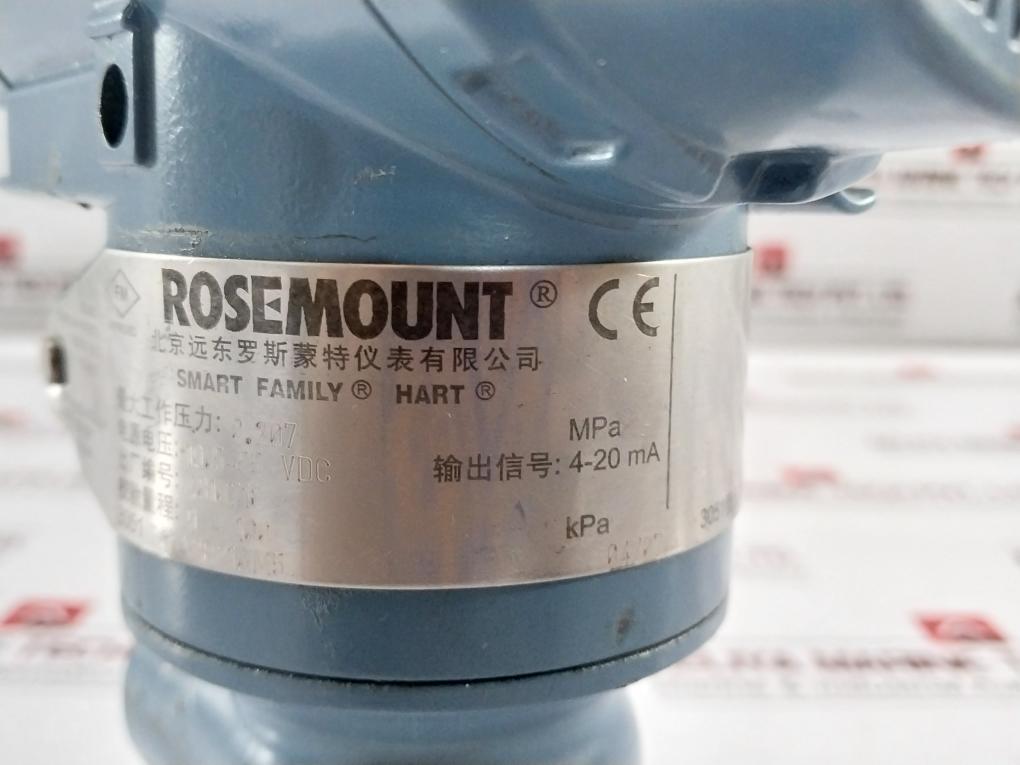 Rosemount 3051 Ta1A2B21Am5 Hart Pressure Transmitter Rev Ab 03031-0332-0003