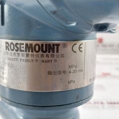 Rosemount 3051 Ta1A2B21Am5 Hart Pressure Transmitter Rev Ab 03031-0332-0003