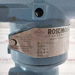 Rosemount 3051 Ta1A2B21Am5 Hart Pressure Transmitter Rev Ab 03031-0332-0003
