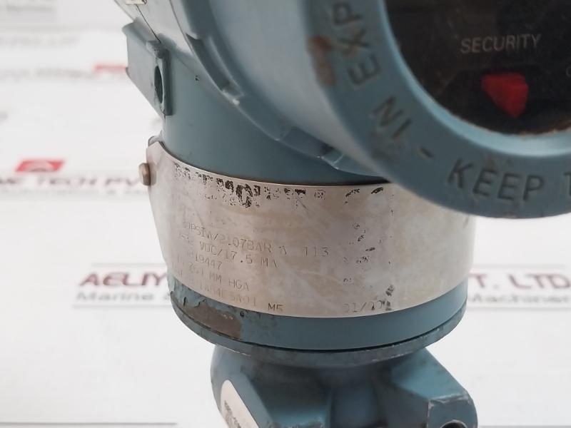 Rosemount 3051 Ta1F2B21Ab4E5A01 M5 Pressure Transmitter 30 Psi/2.07 Bar 9-32 Vdc