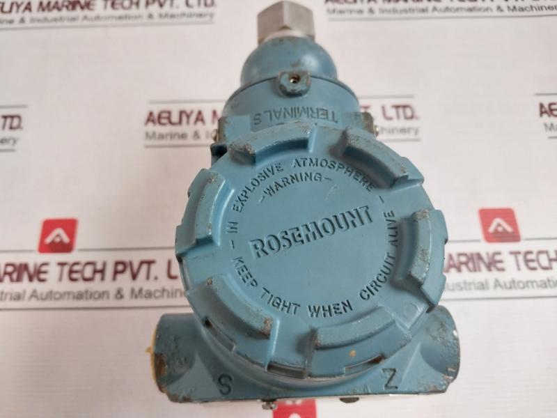 Rosemount 3051 Ta1F2B21Ab4E5A01 M5 Pressure Transmitter 30 Psi/2.07 Bar 9-32 Vdc