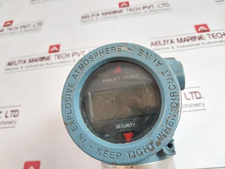 Rosemount 3051 Ta1F2B21Ab4E5A01 M5 Pressure Transmitter 30 Psi/2.07 Bar 9-32 Vdc