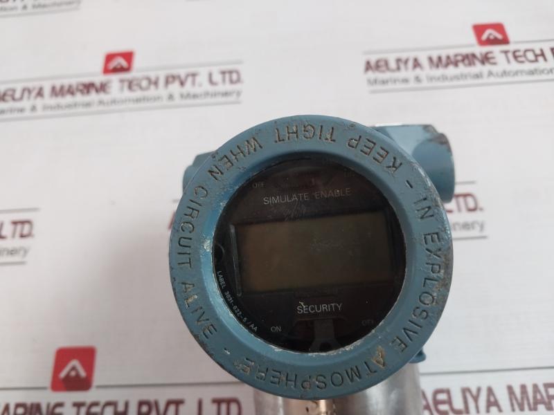 Rosemount 3051 Ta1F2B21Ab4K5Q4Ao1 M5 Foundation Fieldbus Transmitter Rev Aa