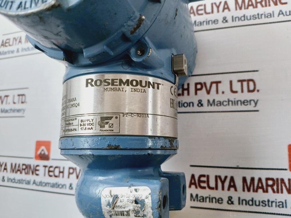 Rosemount 3051Ta2A2B21Ai1M5Q4 Pressure Transmitter 10.5-30 Vdc