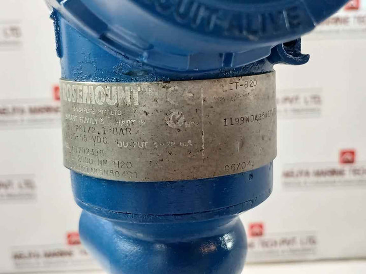 Rosemount 3051 Tg1A2B21Ak5M504S1 Pressure Transmitter 30 Psi/2.1 Bar 4-20 Ma
