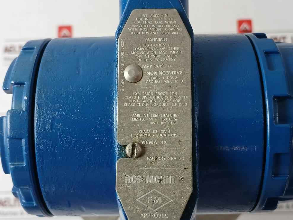 Rosemount 3051 Tg1A2B21Ak5M504S1 Pressure Transmitter 30 Psi/2.1 Bar 4-20 Ma