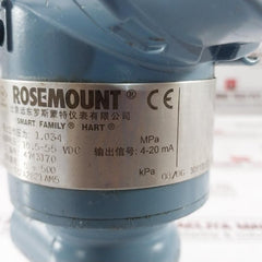 Rosemount 3051 Tg2A2B21Am5 Hart Pressure Transmitter Rev Ab 03031-0059-1047