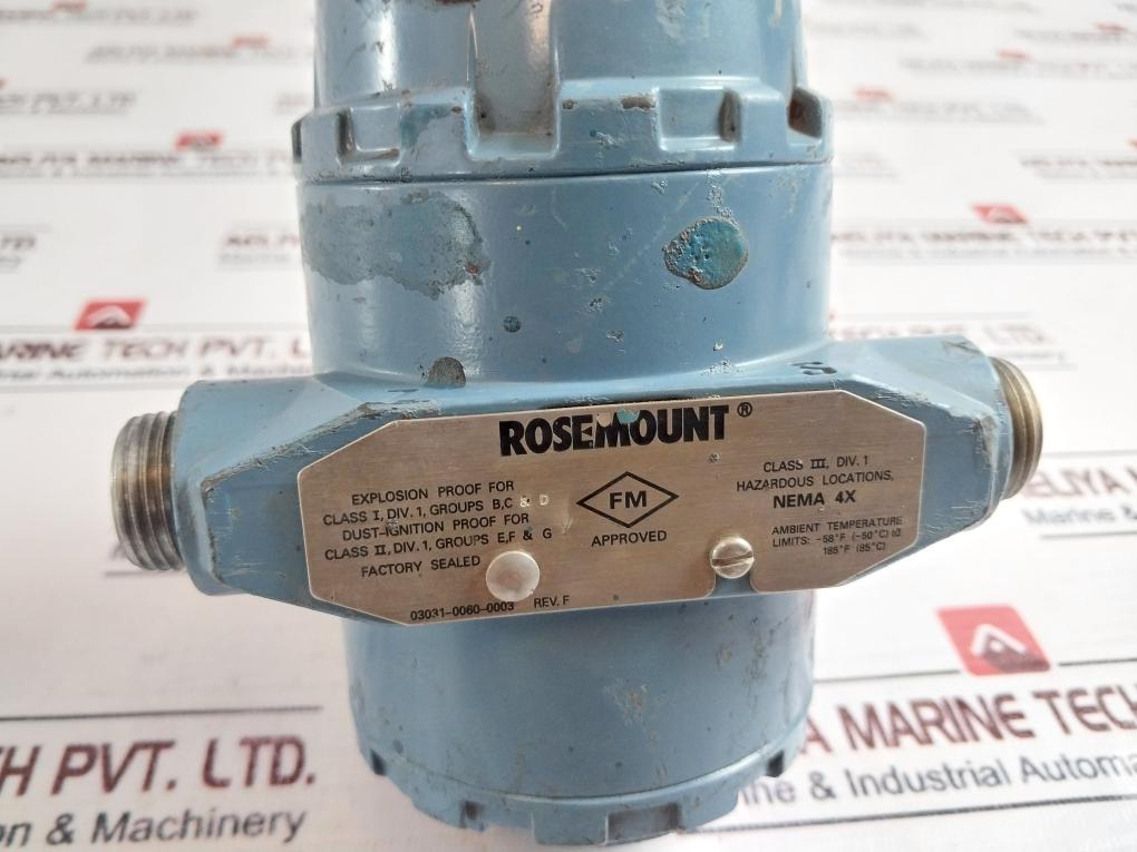 Rosemount 3051 Tg4A2B21Ab4E5M5Q4 Pressure Transmitter