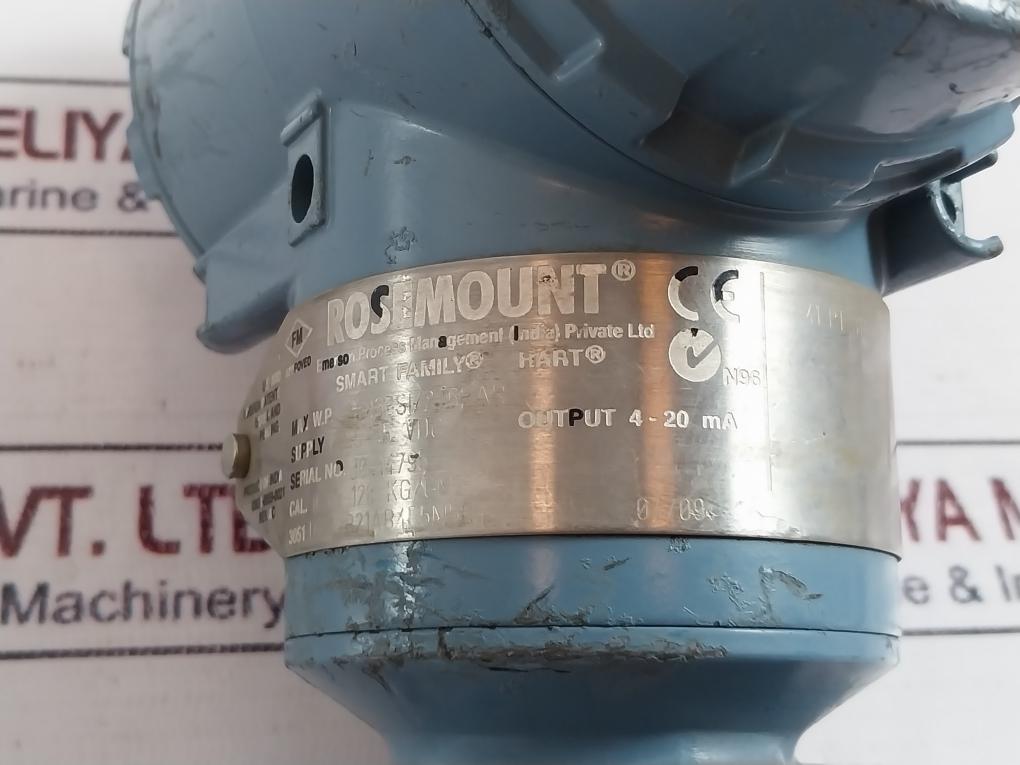 Rosemount 3051 Tg4A2B21Ab4E5M5Q4 Pressure Transmitter