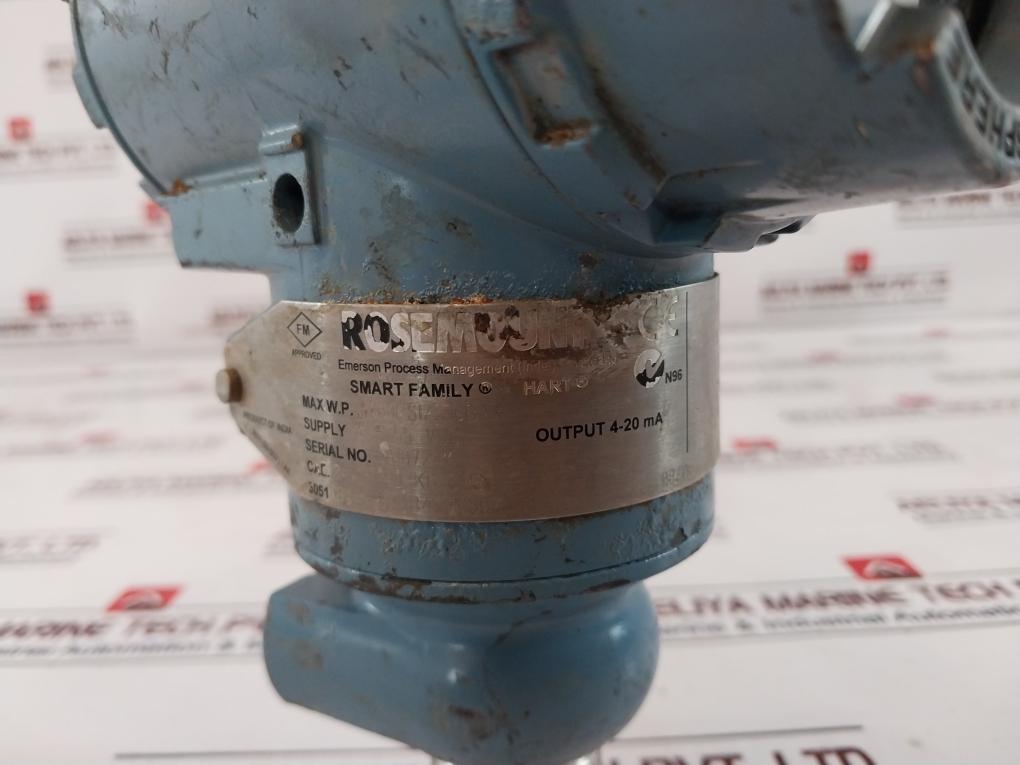 Rosemount 3051Tg4A2B21Ab4K5M5Q4 Pressure Transmitter 10.5-55Vdc