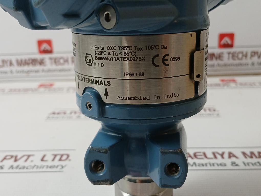 Rosemount 3051Tg4A2B21Abei1D4M5P1Q4Q8 Pressure Transmitter 10.5-30Vdc 4-20Ma