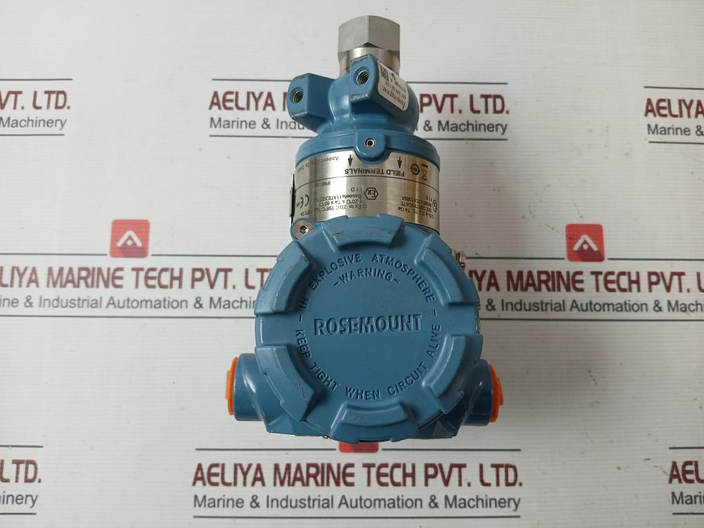 Rosemount 3051Tg4A2B21Abei1D4M5P1Q4Q8 Pressure Transmitter 10.5-30Vdc 4-20Ma