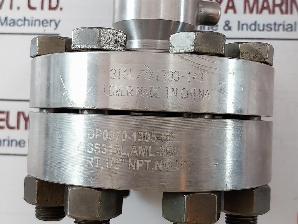 Rosemount 3051TG5A2B21AD4M5Q4S1QT Pressure Transmitter 03031-0332-0015