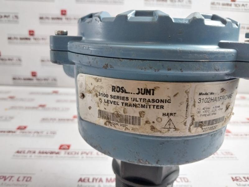 Rosemount 3102Ha1Frcnast 3100 Series Ultrasonic Level Transmitter 4X/ Ip66