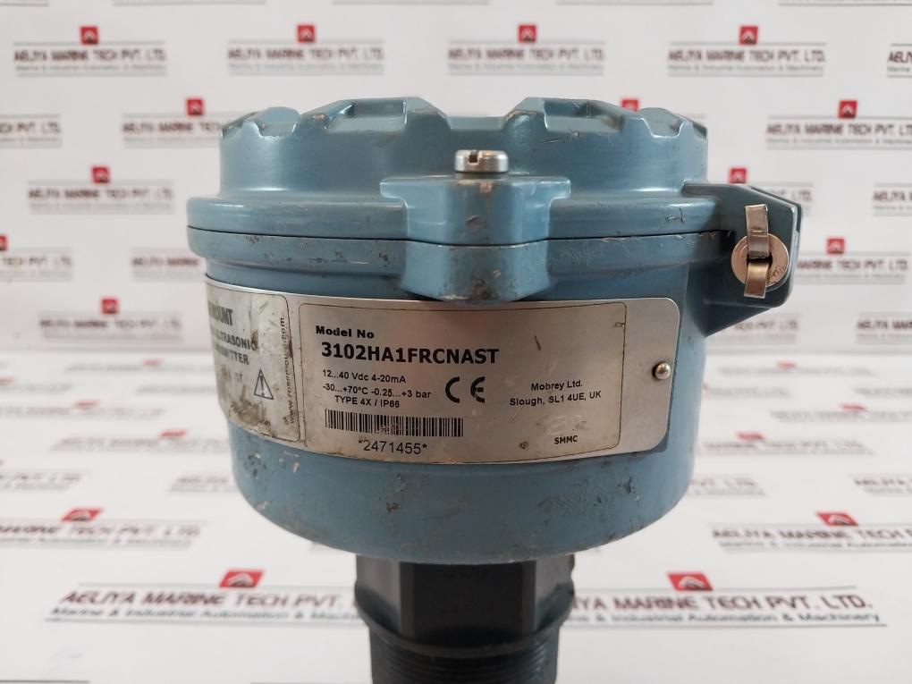 ROSEMOUNT 3102HA1FRCNAST Ultrasonic Level Transmitter 12 40 Vdc