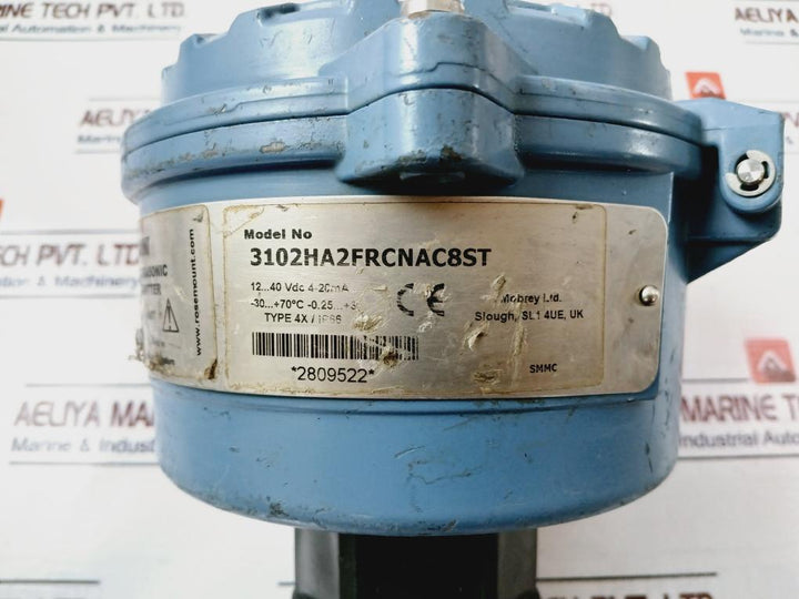 Rosemount 3102Ha2Frcnac8St Level Transmitter