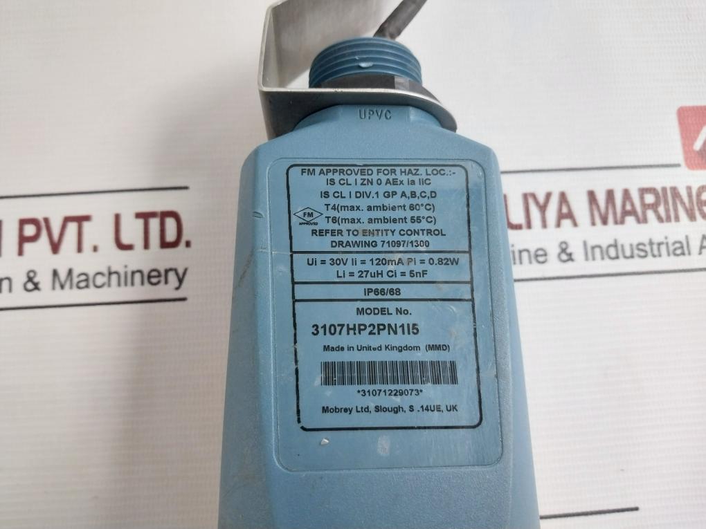 Rosemount 3107Hp2Pn1I5 3107 Ultrasonic Level And Flow Transmitter 3Bar 12-40V