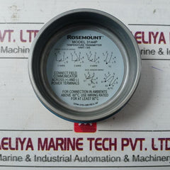 Rosemount 3144P D1A1K1B5M5T1C4Q4 Temperature Transmitter 12.0-42.4 Vdc 4-20 Ma