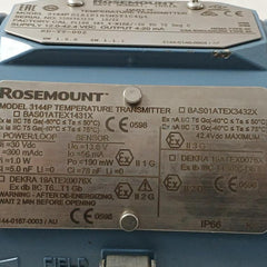 Rosemount 3144P D1A1K1B5M5T1C4Q4 Temperature Transmitter 12.0-42.4 Vdc 4-20 Ma